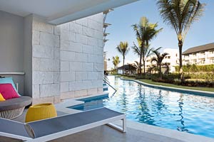 Swim Up Double Rooms at Azul Beach Resort Punta Cana